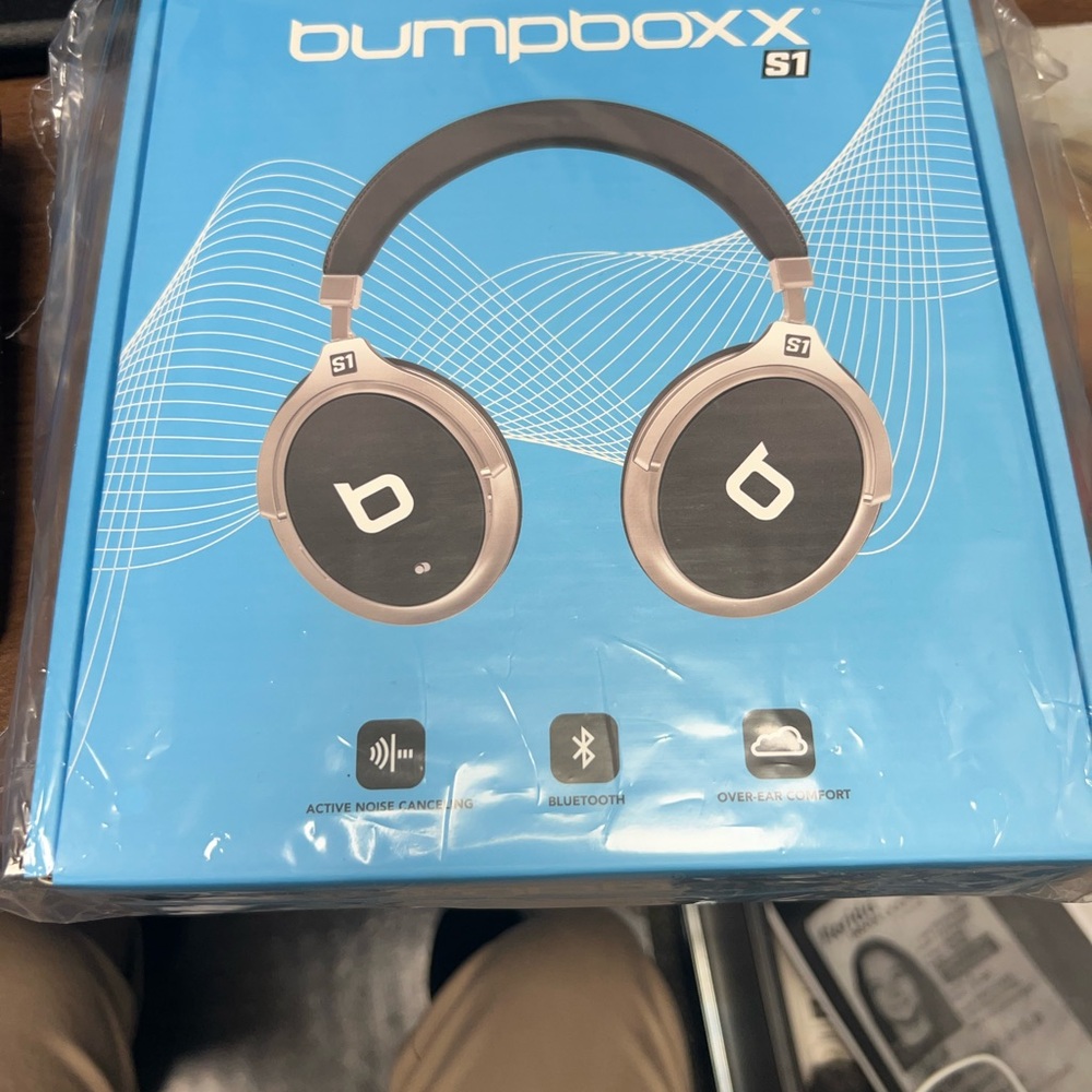 S1 Over-Ear Headphones - Black and Silver